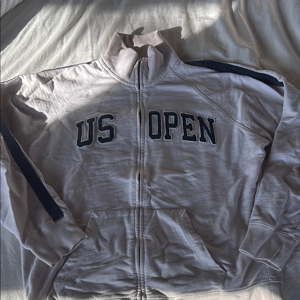 2014 US Open Gray Zip-Up Jacket. Men’s size Large